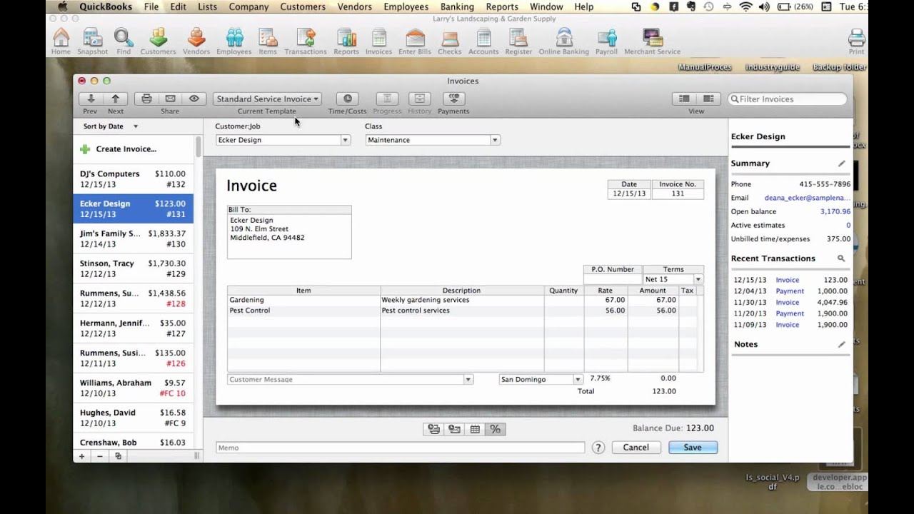 accounting software for mac vs quickbooks for mac